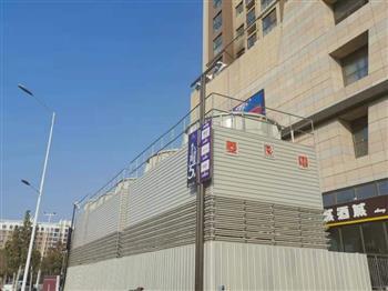 火電廠里的菱電冷卻塔 火電廠里的菱電冷卻塔